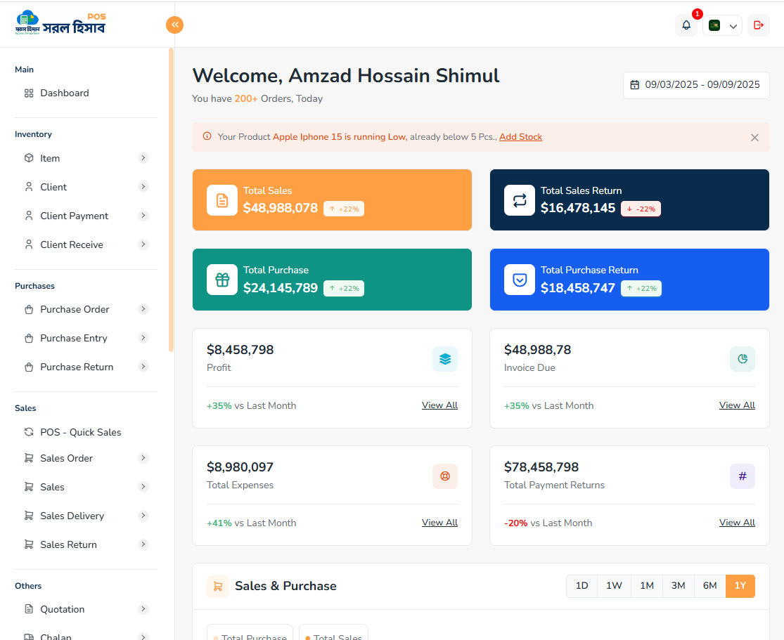 Dashboard Preview